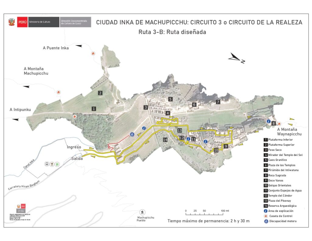 Qué circuito elegir en Machu Pichu Ruta 3b