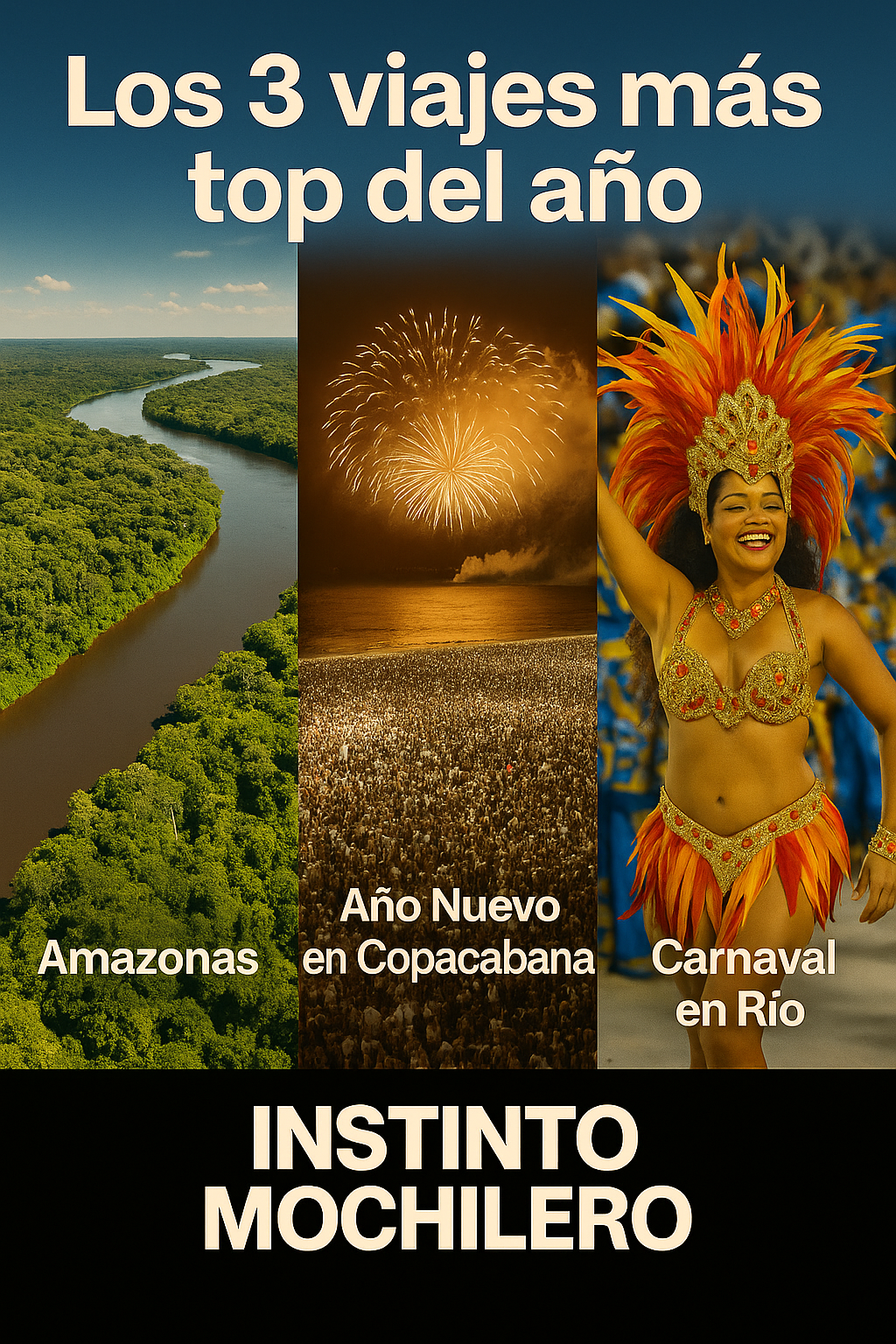 Los 3 viajes más top del año Instinto Mochilero - Viajes en grupo mochileros